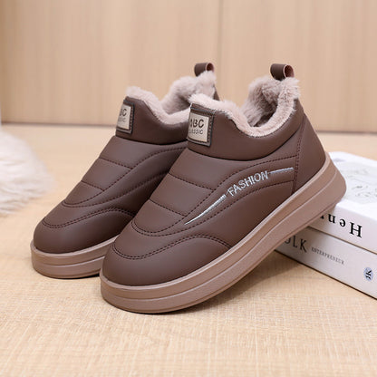 Botas cálidas de polar resistentes al frío