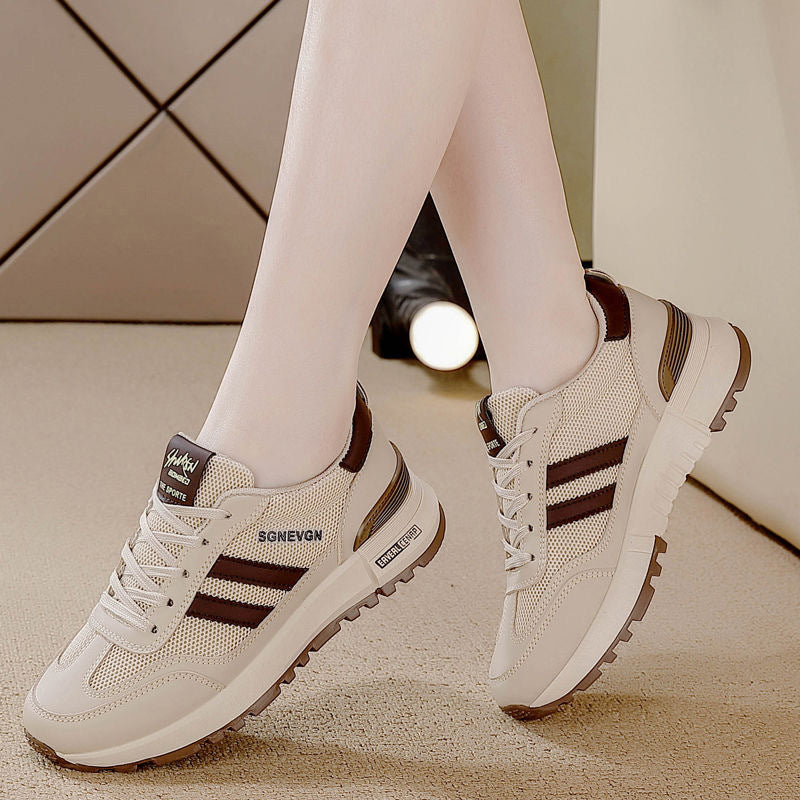 Zapatillas de running transpirables de malla 2025