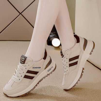Zapatillas de running transpirables de malla 2025