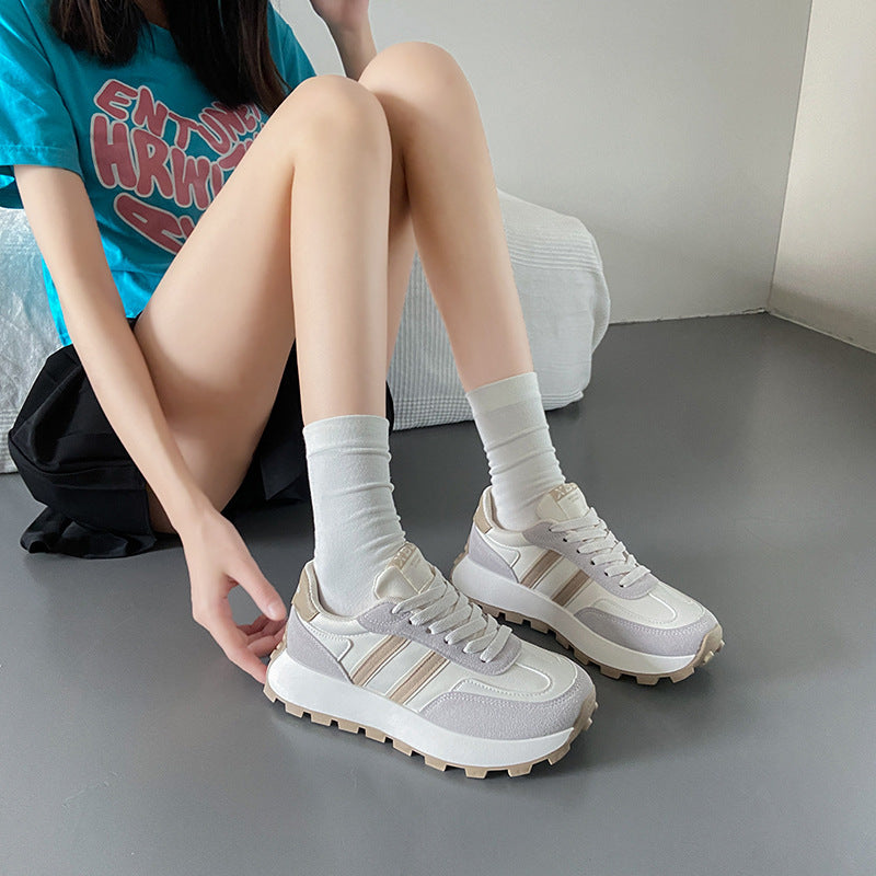 Zapatos Forrest Gump de suela gruesa de moda