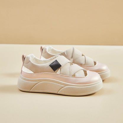 Zapatillas deportivas de piel transpirables que mejoran la altura