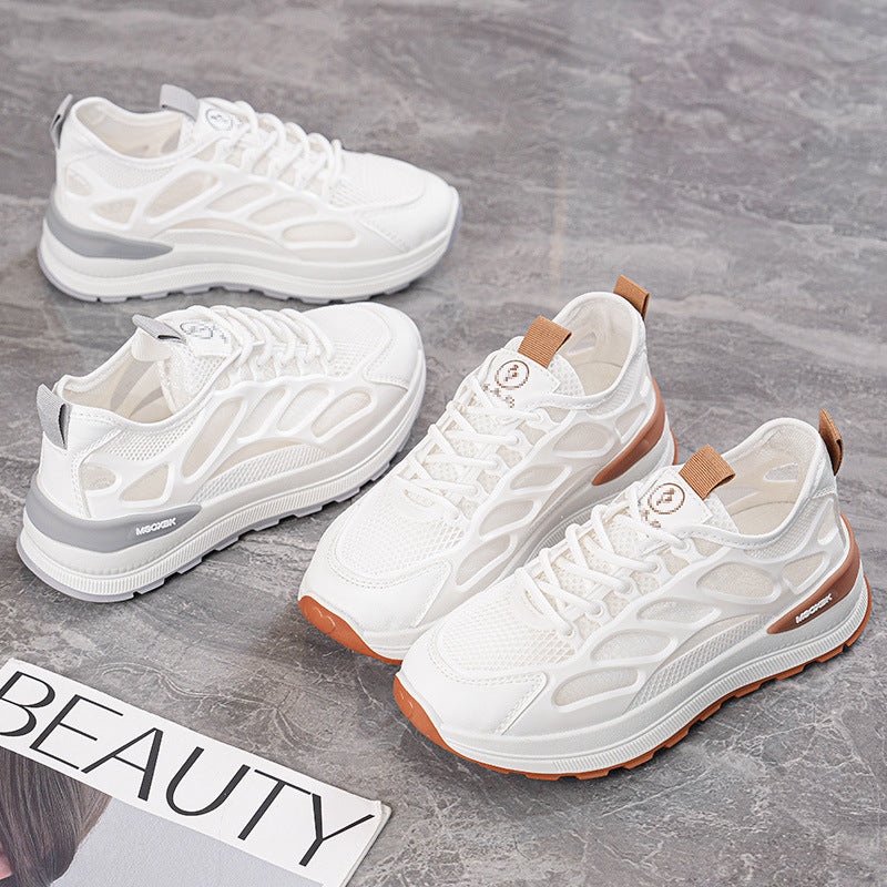 Zapatillas de running ultraligeras de malla con amortiguación