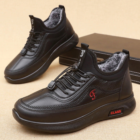 Zapatos de algodón de piel masculina (clase f)