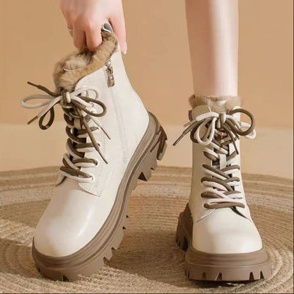 Botas Martin de suela gruesa, antideslizantes y que aumentan la altura