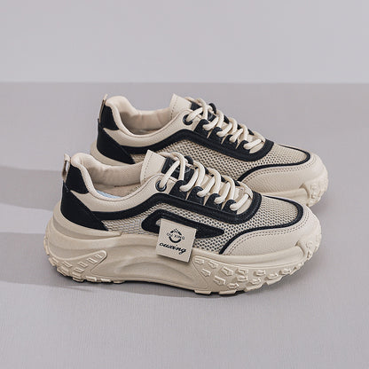 Zapatillas deportivas de suela gruesa para mujeres 2025