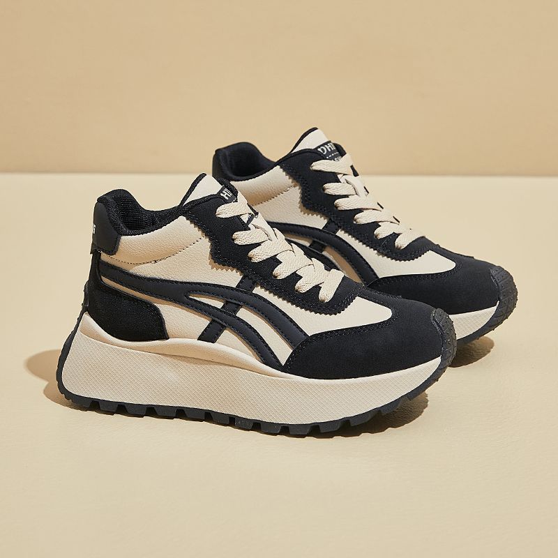 Zapatillas casuales que realzan la altura-Disponibles en estilos gruesos de invierno