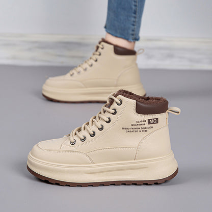 Bota de nieve impermeable de caña alta antideslizante