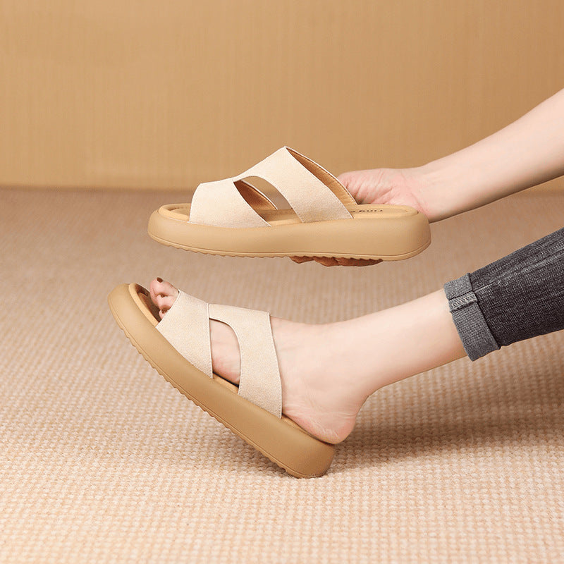 Sandalias ligeras de suela blanda