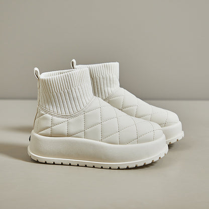 Botas de nieve altas de polar