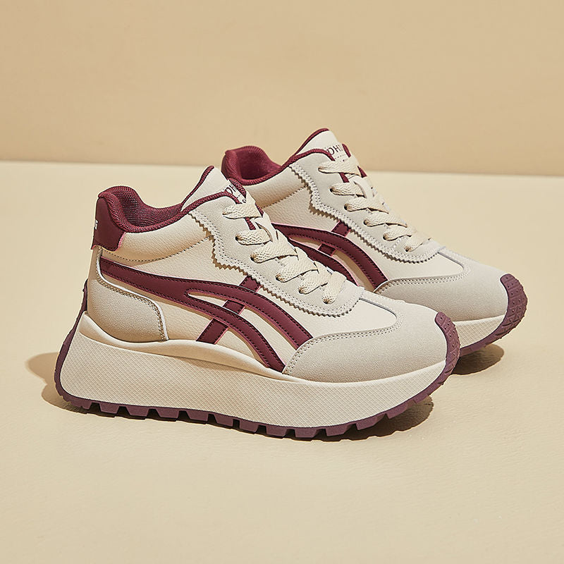 Zapatillas casuales que realzan la altura-Disponibles en estilos gruesos de invierno