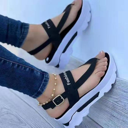 sandalias de plataforma chanclas de mujer