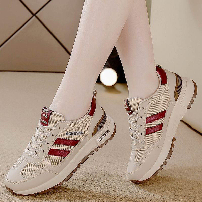 Zapatillas de running transpirables de malla 2025