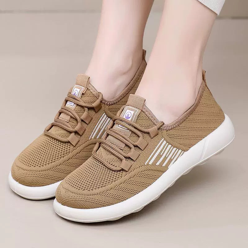 Zapatos de mujer transpirables de malla de moda