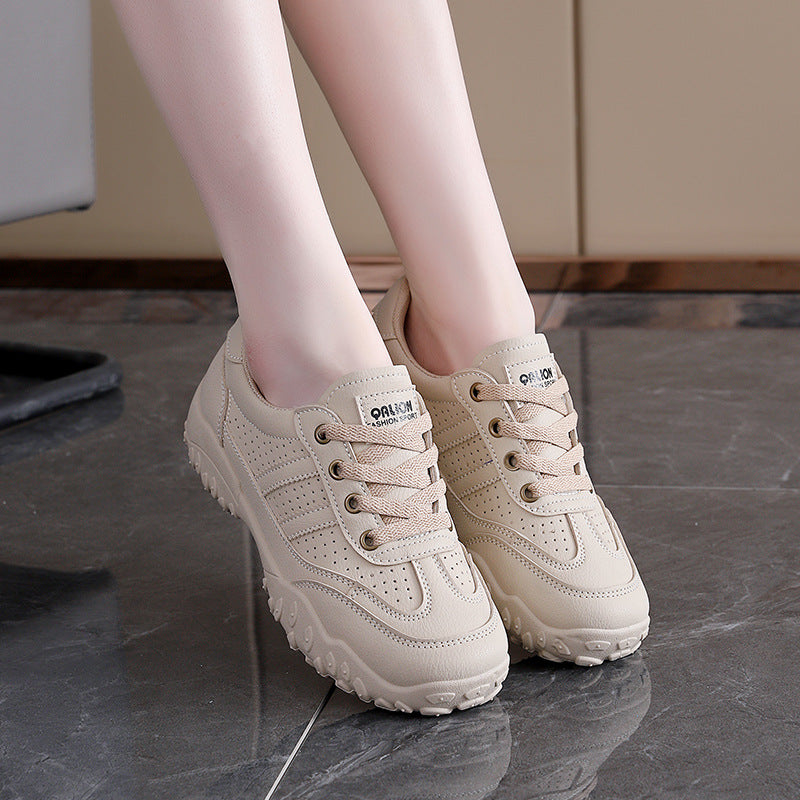 Zapatillas con cordones para mujer