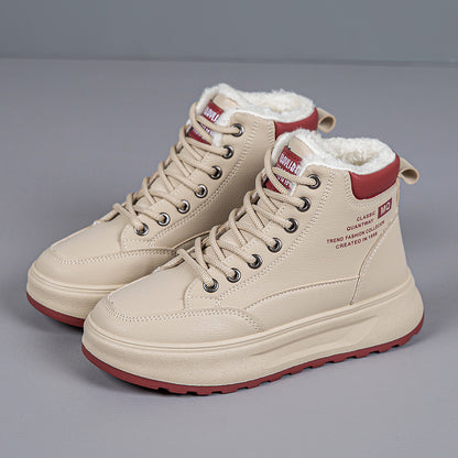 Bota de nieve impermeable de caña alta antideslizante