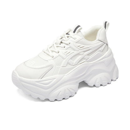 Zapatos casuales retro con aumento de altura