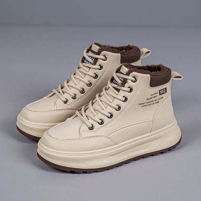 Bota de nieve impermeable de caña alta antideslizante