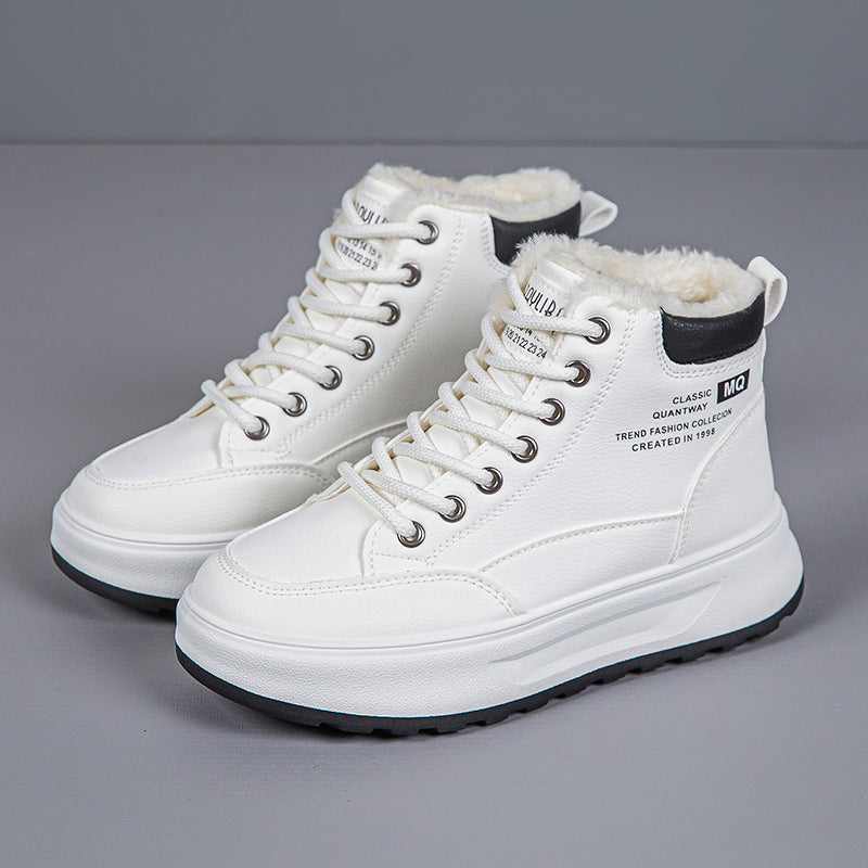 Bota de nieve impermeable de caña alta antideslizante