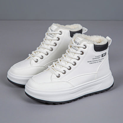 Bota de nieve impermeable de caña alta antideslizante