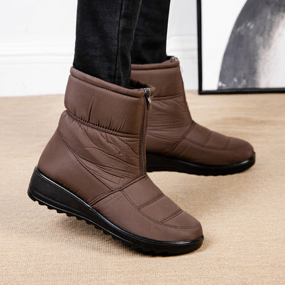 Botas altas de algodón impermeables para nieve
