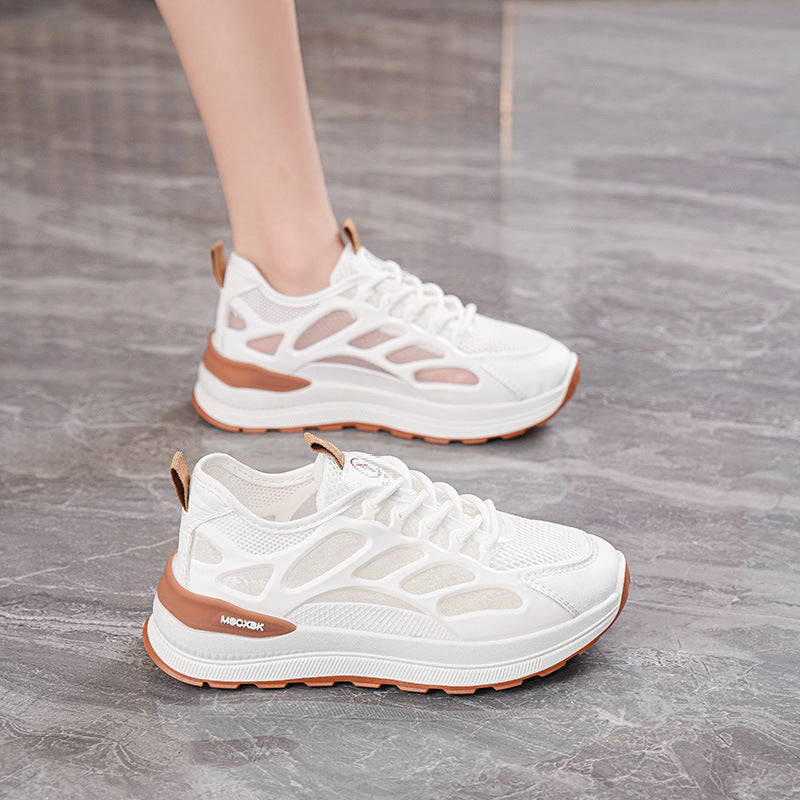 Zapatillas de running ultraligeras de malla con amortiguación