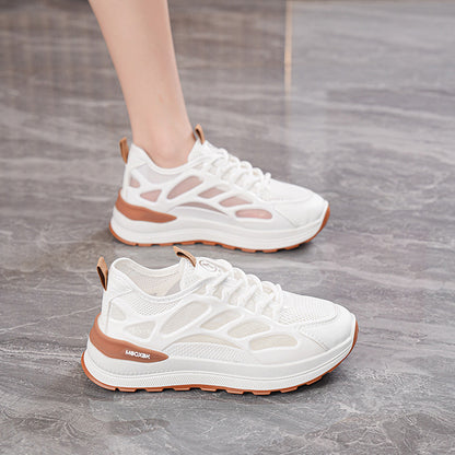 Zapatillas de running ultraligeras de malla con amortiguación