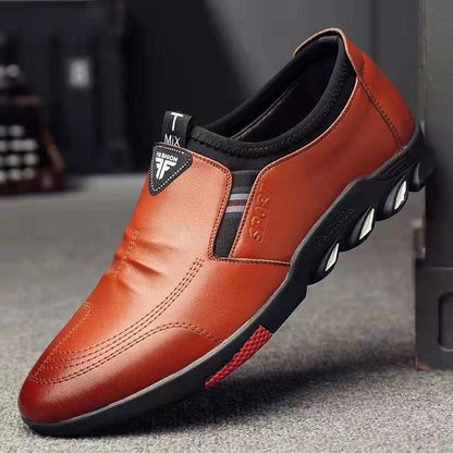 Zapatos ortopédicos de cuero para hombre