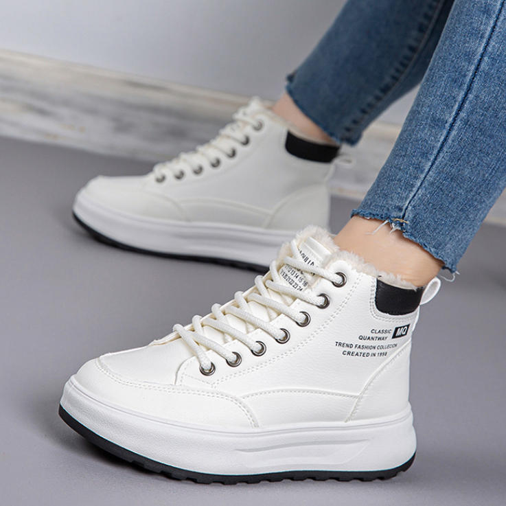 Bota de nieve impermeable de caña alta antideslizante