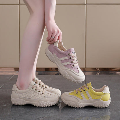 Zapatillas con cordones para mujer