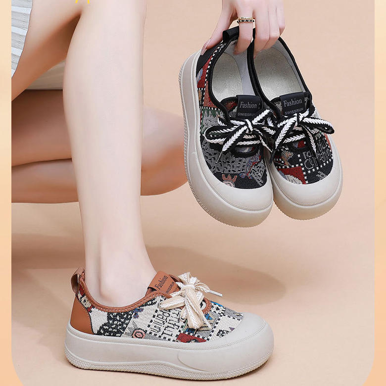 Zapatos casuales de plataforma para mujer