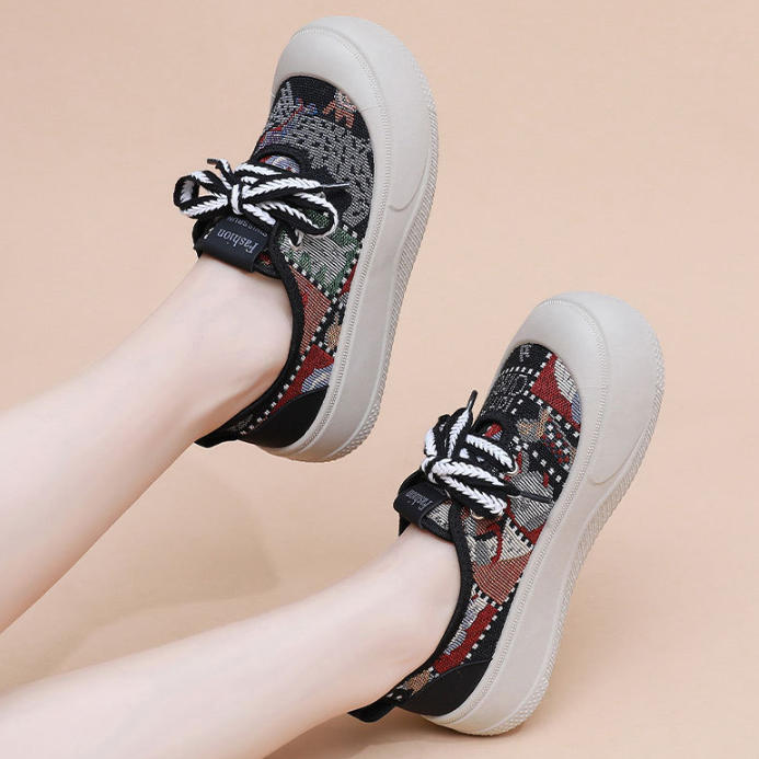 Zapatos casuales de plataforma para mujer