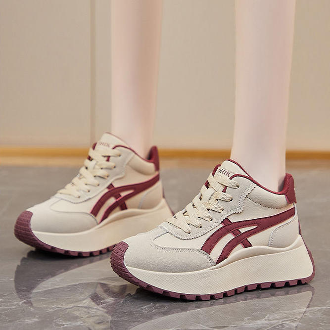 Zapatillas casuales que realzan la altura-Disponibles en estilos gruesos de invierno