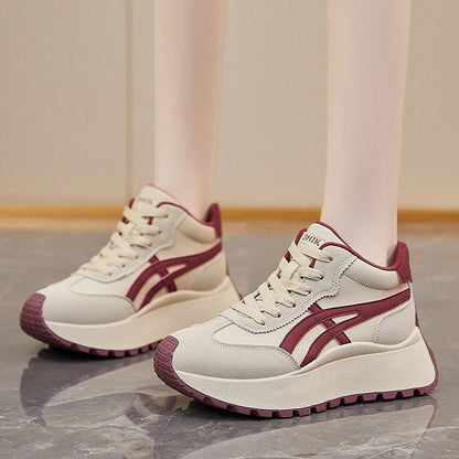 Zapatillas casuales que realzan la altura-Disponibles en estilos gruesos de invierno